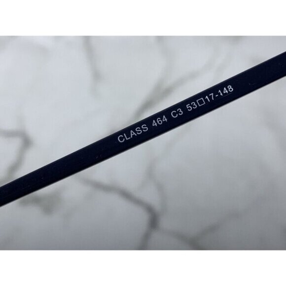 LINEA ROMA CLASS 464 C3 53-17-148 Black Plastic Glasses Frames - Picture 10 of 10